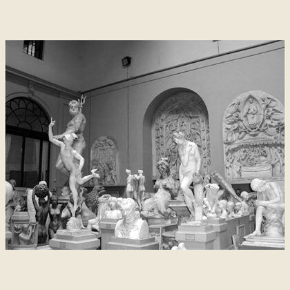 La gipsoteca della Scuola d'Arte di Firenze