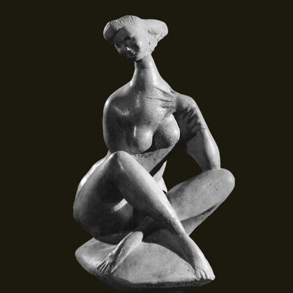 "Nudo" 1957 terracotta