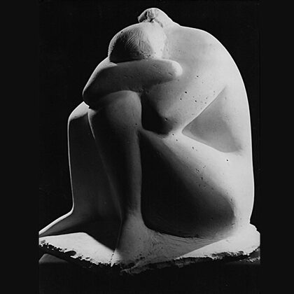 "Pudica n. 2" 1958 gesso