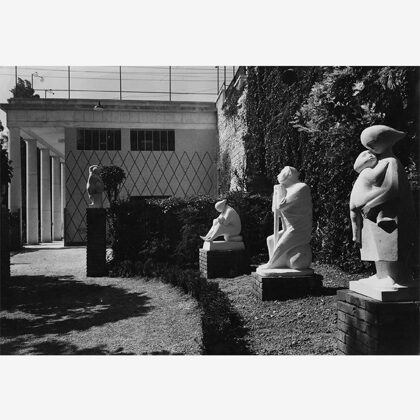 "Maternità", "Il cavapietra", "Le sorelle", 1952 alla Prima mostra della pietra di Vicenza