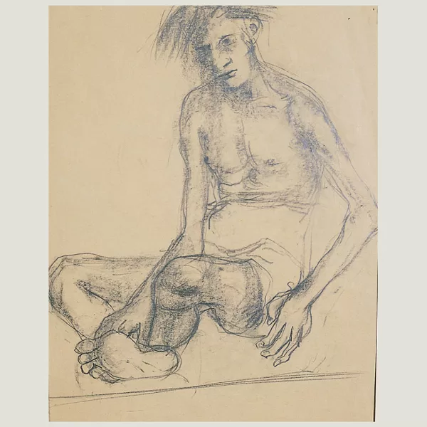 "Senza titolo" 1945 matita su carta cm 31 X 24