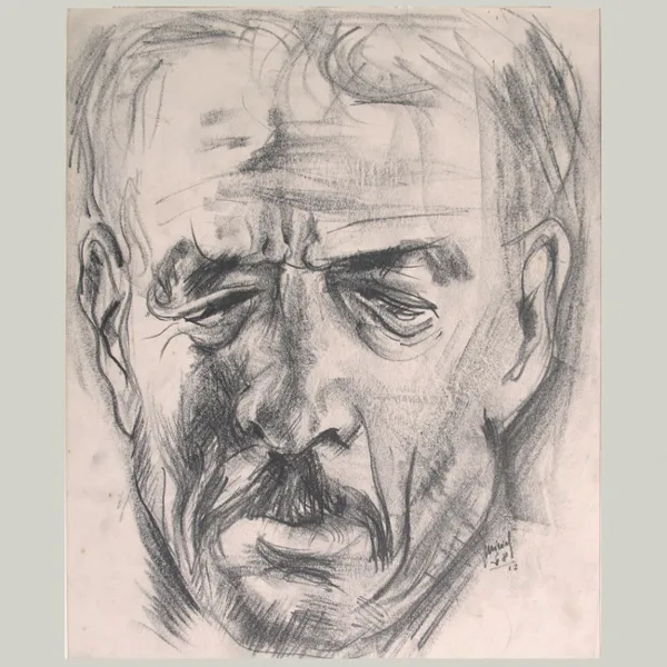 "Mio padre" 1948 matita su carta