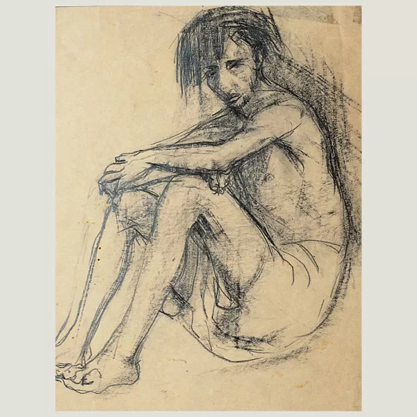 "Senza titolo" 1945 matita su carta cm 31 X 24