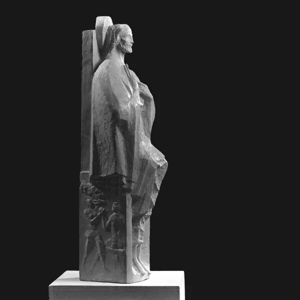 "Sacro Cuore" 1967 Terracotta cm 50 x 18 x 16