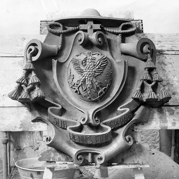 "Stemma Vescovado Ragusa" 1960
