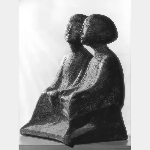 "Attesa" 1957 cemento cm 45x38x27
