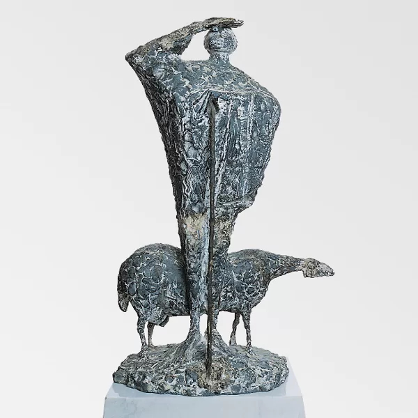 "Pastore" 1962 cemento cm 67x34x25