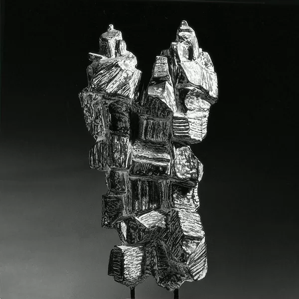 "I rocciatori" 1966 cemento cm 50x25x12
