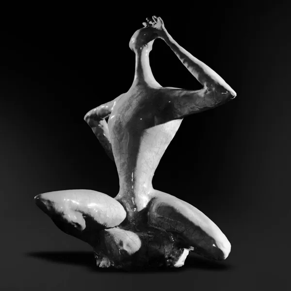 "Marinaio" 1957 ceramica craquele