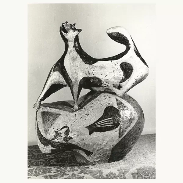 "Gatto" 1953 ceramica