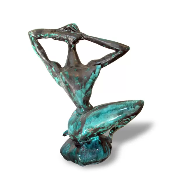 "Nudo" 1956 ceramica