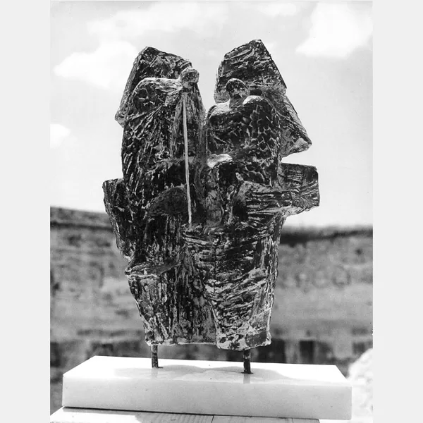 "Rocciatori" 1966 cemento