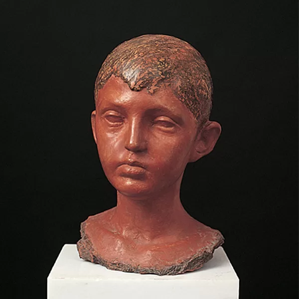 "Franco Vindigni" 1946 terracotta, cm 29x20x15