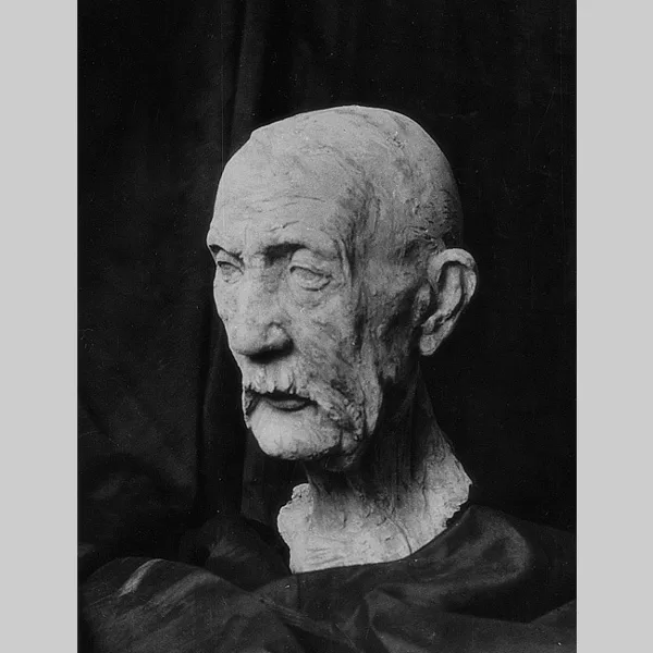 Luciano Fiume 1949 terracotta grandezza al vero